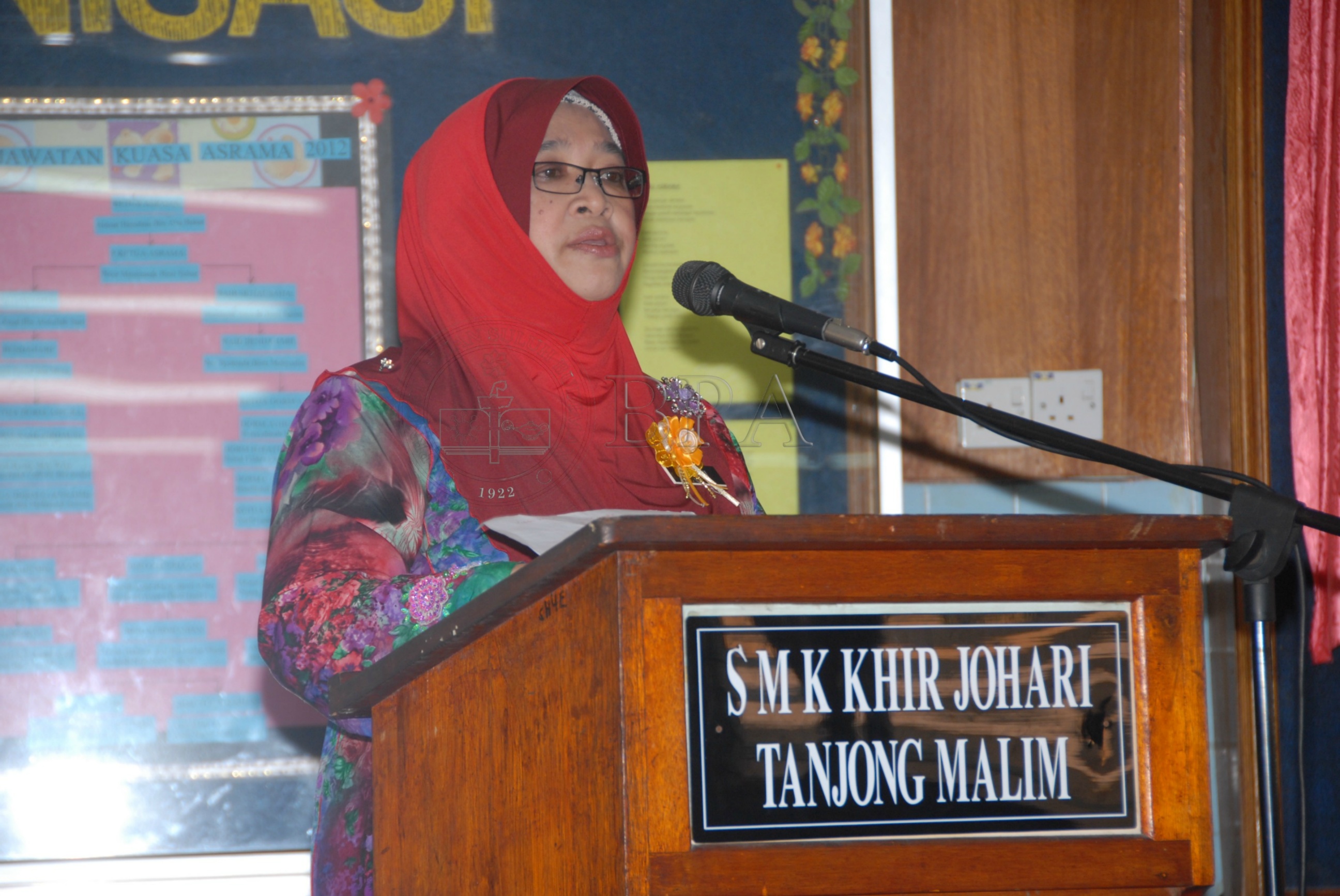 BPA 12 92 membaca IDA 5463